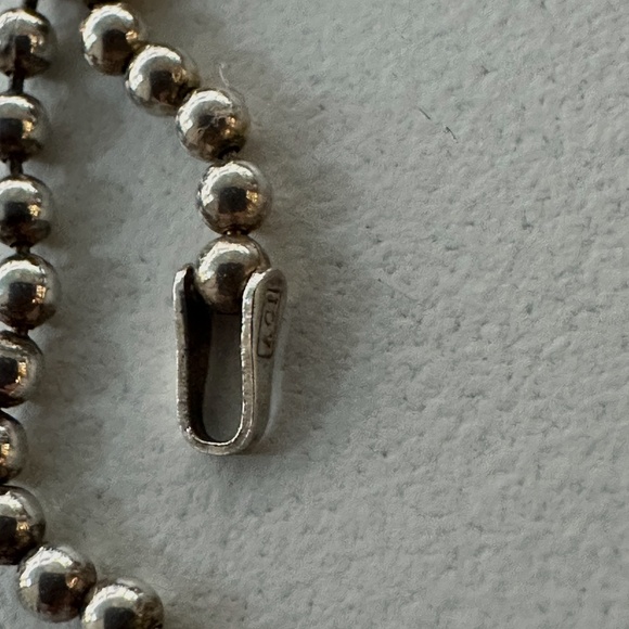 STERLING SILVER - 2mm ball chain - 30" long - Picture 3 of 4